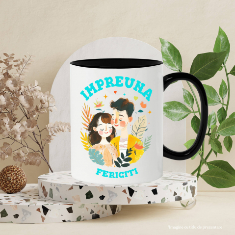 Cana Personalizata Cadouri Personalizate Cuplu și Copii | Picturi Personalizate pentru Valentine's Day [2]