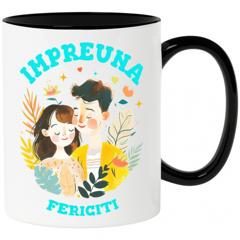 Cadouri Pentru Cupluri - Cana Personalizata Cadouri Personalizate Cuplu și Copii | Picturi Personalizate pentru Valentine's Day