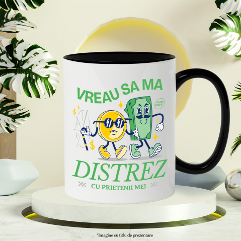 Cana Personalizata Cuplu cu Monedă de Aur și Bancnotă Verde – Cadou Distractiv și Simbolic pentru Familie și Prieteni [2]