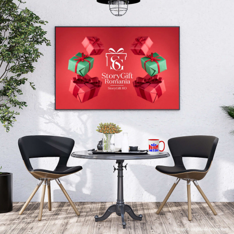 Cana Personalizata Cadouri Personalizate Haios | Design Abstract, Iluzie Colorată pentru Tata, Familie și Prieteni [3]