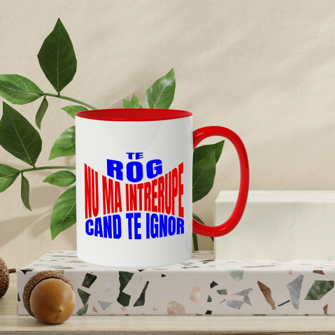 Cana Personalizata Cadouri Personalizate Haios | Design Abstract, Iluzie Colorată pentru Tata, Familie și Prieteni [2]