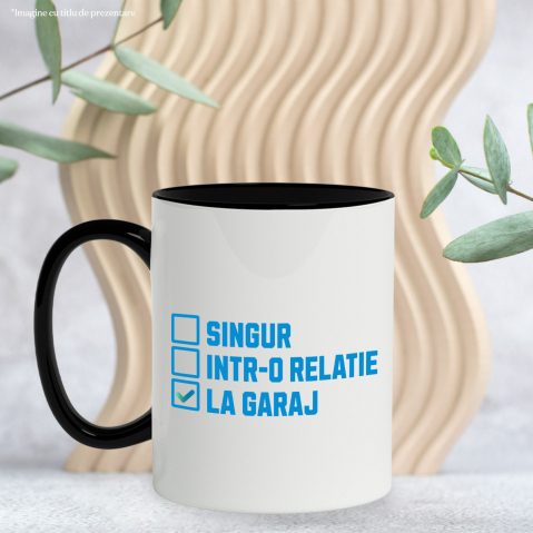 Cana Personalizata Design Haios Pentru Iubitorii De Mașini, Curse și Garaj Mecanic [2]