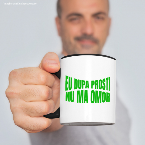 Cana Personalizata „Cadouri personalizate amuzante cu mesaje despre prostie și nepăsare pentru familie și prieteni | Iluzie optică” [1]