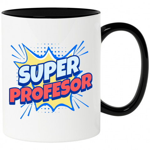 Meserii - Cana Personalizata Super Profesor – Design Desene Animate pentru Copii și Educație