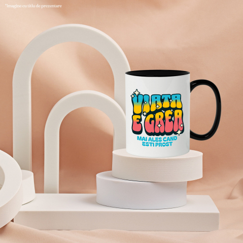 Cana Personalizata „Cadouri personalizate cu mesaje amuzante și design valuri pentru familie și copii” [2]