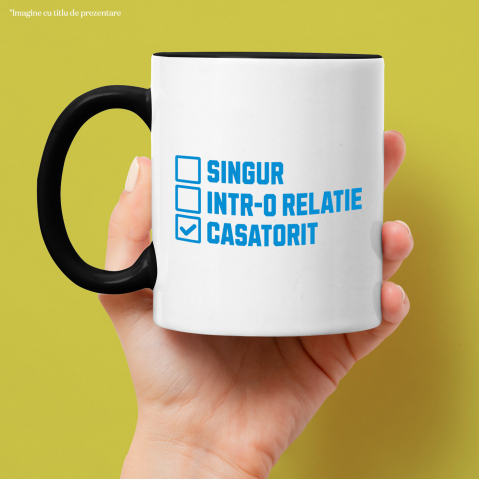 Cana Personalizata Cadou Personalizat Căsătorie | Iubire și Familie | Intr-o Relație Căsătorit | Cadou Cuplu Fericit [1]