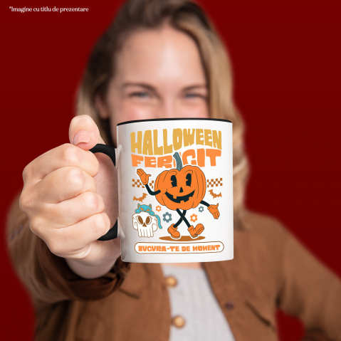 Cana Personalizata Dovleac de Halloween Vesel | Halloween Fericit și Distracție pentru Toată Familia [1]
