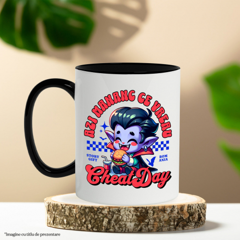 Cana Personalizata „Dracula Bebe Fast Food Personalizat – Cadouri Amuzante pentru Copii, Tati și Petreceri” [2]