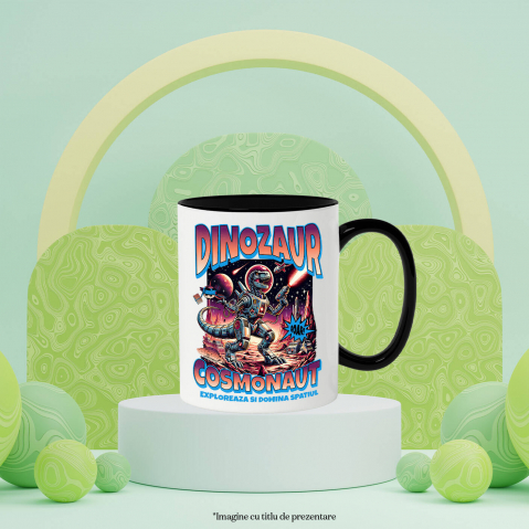 Cana Personalizata Dragon Cosmonaut - Explorare Spațială și Război pe Marte - Cadouri Personalizate SF [2]