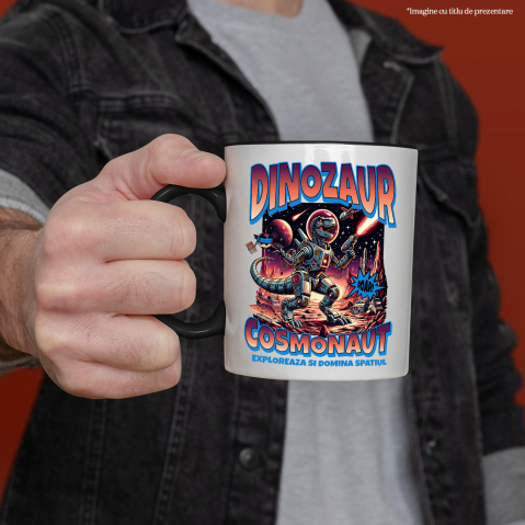 Cana Personalizata Dragon Cosmonaut - Explorare Spațială și Război pe Marte - Cadouri Personalizate SF [1]