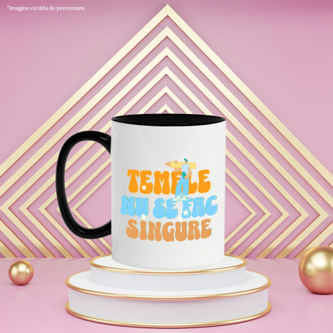 Cana Personalizata Tricou Personalizat Băiat - "Temele Nu Se Fac Singure" | Cadou pentru Școlari și Iubitori de Educație [2]