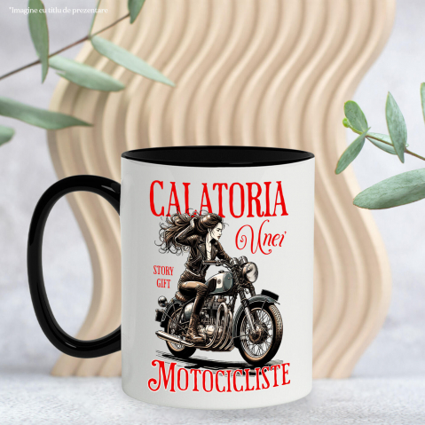Cana Personalizata Cadouri Personalizate pentru Motocicliști - Tricouri Vintage Moto & Accesorii Unice [2]