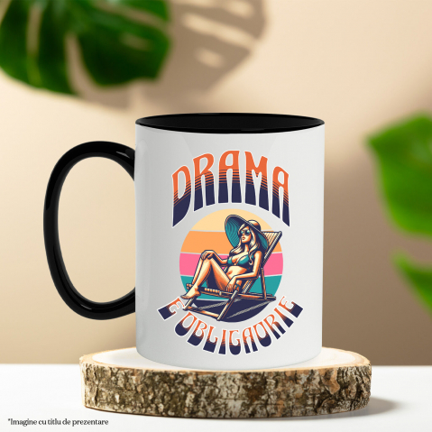 Cana Personalizata Femeie pe Șezlong cu Pălărie și Ochelari de Soare - Cadou Personalizat Vacanță și Relaxare [2]