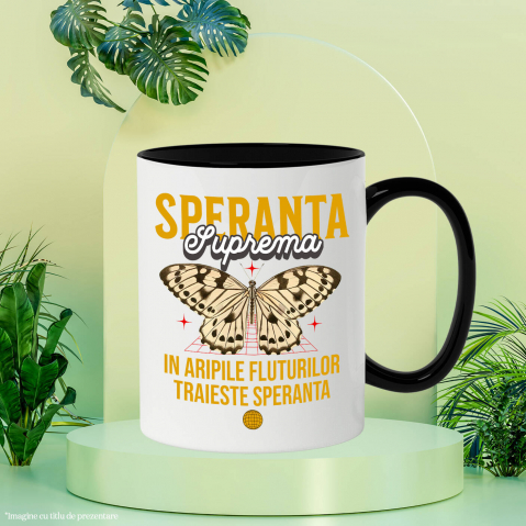 Cana Personalizata „Cadouri personalizate cu fluturi colorati și mesaje de speranță pentru familie și prieteni” [2]