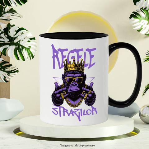 Cana Personalizata Tricou Personalizat Gorila Mafiot – Regele Străzilor | Stil și Atitudine [2]