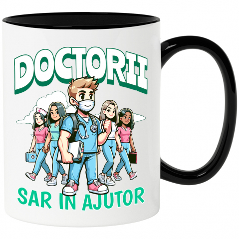Meserii - Cana Personalizata Grup de Doctori Tineri – Pasiune pentru Medicină și Sănătate