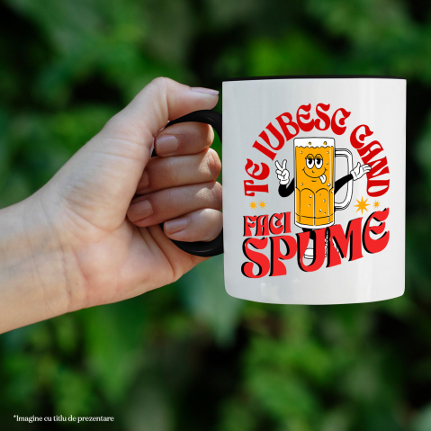 Cana Personalizata Halba de Bere Veselă cu Limba Scoasă – Cadou Amuzant pentru Petreceri și Distracție [1]