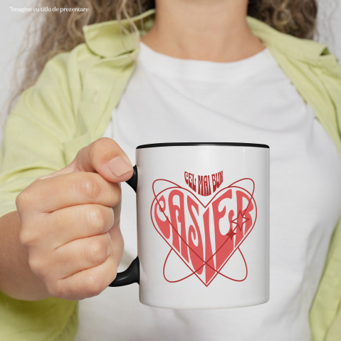 Cana Personalizata Iluzie Optică Inimă – Muncă și Pasiune în Meserie – Casier, Dragobete [1]