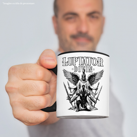 Cana Personalizata Inger Samurai cu Aripi - Statuie Motivatională pentru Bărbați și Femei [1]