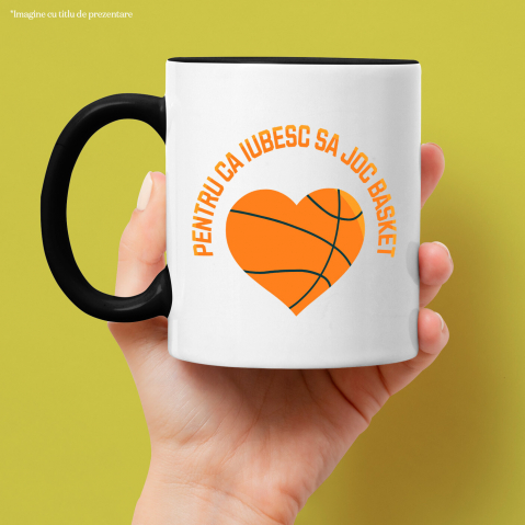 Cana Personalizata Design Motivațional – Baschet, Sănătate și Spirit de Echipă [1]
