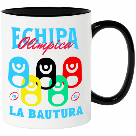 Cani Personalizate - Cana Personalizata Echipa Olimpică la Băutură - Tricou Personalizat Amuzant pentru Petrecăreți