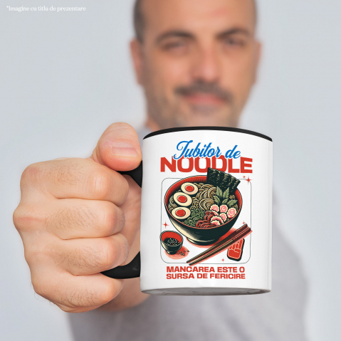 Cana Personalizata Supă ramen personalizată cu ou și legume – Cadou perfect pentru iubitorii de mâncare asiatică și anime [1]