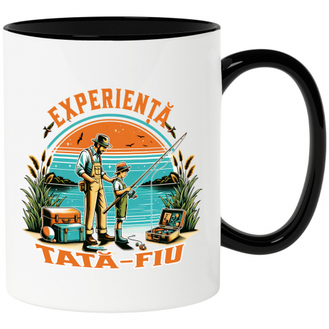 Cana Personalizata Cadou Personalizat „Iubitorii De Pescuit” | Experiență Tata Fiu pentru Părinți și Copii