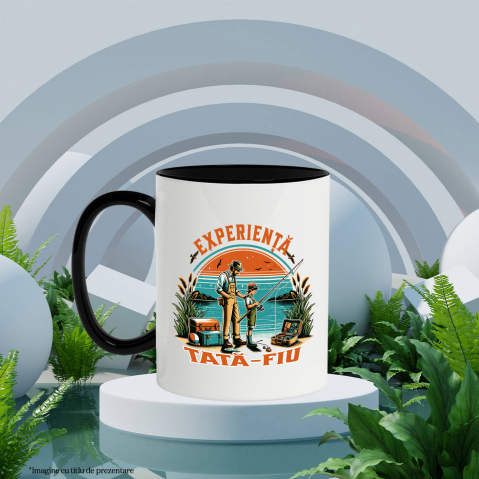 Cana Personalizata Cadou Personalizat „Iubitorii De Pescuit” | Experiență Tata Fiu pentru Părinți și Copii [2]