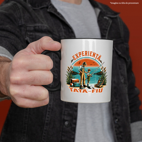 Cana Personalizata Cadou Personalizat „Iubitorii De Pescuit” | Experiență Tata Fiu pentru Părinți și Copii [1]