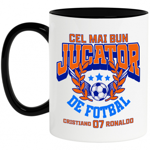 Sport - Cana Personalizata Mingi Fotbal Personalizate pentru Copii și Familii - Cadouri Sportive Unice
