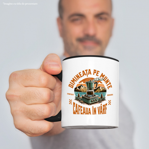 Cana Personalizata "Dimineața pe Munte cu Cafea Fierbinte – Aventură în Natură" [1]