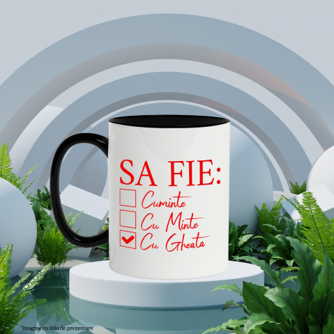 Cana Personalizata „Să Fie Cuminte, Cu Minte și Cu Gheață” – Mesaj Haioas pentru Petreceri și Cadouri Personalizate [2]