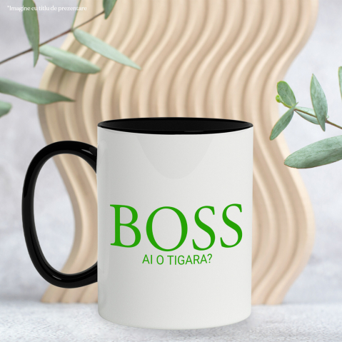 Cana Personalizata Logo Firmă Lux „Ai o țigară, fashion milionar” – Mesaj Haios și Cadou Personalizat pentru Bărbați [2]