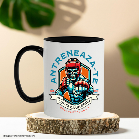 Cana Personalizata Luptător MMA – Motivație, Forță și Spirit de Competitie [2]