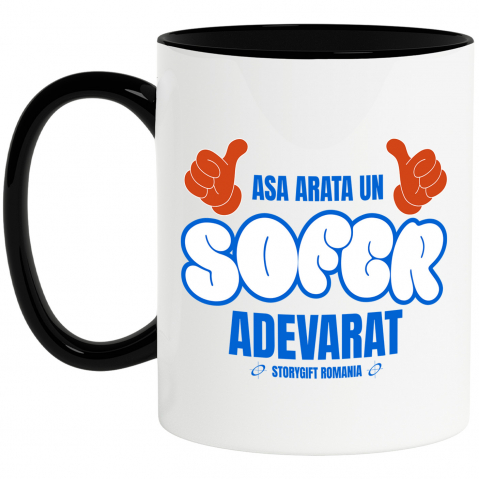 Masini - Cana Personalizata Mâini Stil Mickey Mouse - Design Haios Pentru Iubitorii De Mașini și Condus