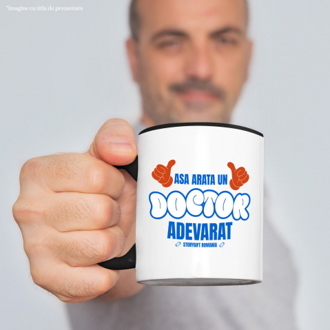 Cana Personalizata Mâini Stil Mickey Mouse – Design Haios pentru Doctori și Iubitorii de Medicină [1]