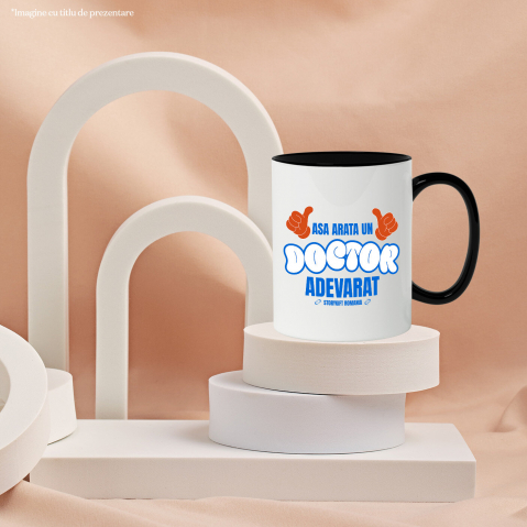 Cana Personalizata Mâini Stil Mickey Mouse – Design Haios pentru Doctori și Iubitorii de Medicină [2]