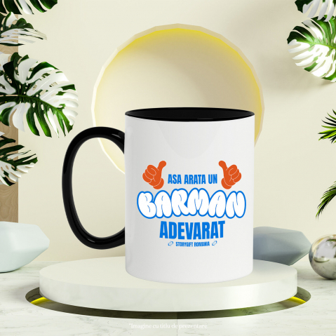 Cana Personalizata „Cană Personalizată „Semn OK” - Cadou pentru Barmani Adevărați și Iubitorii de Băuturi” [2]