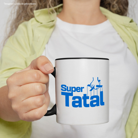 Cana Personalizata Cadouri Personalizate Familie | Mână Marionetă, Super Tata, Femeie Puternică, Iubire [1]