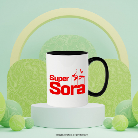 Cana Personalizata Papusa Marionetă Super Sora Super Erou | Cadou Personalizat Copii [2]