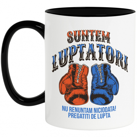 Cani Personalizate - Cana Personalizata Mănuși Box Colorate – Sport de Contact și Distracție pentru Meciuri și Luptători