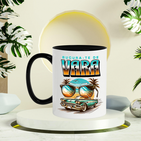 Cana Personalizata "Mașină Vintage și Ochelari de Soare – Bucură-te de Vara cu Produse Personalizate" [2]