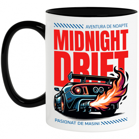 Masini - Cana Personalizata Tricou Mașină Puternică – Cadou Ideal pentru Pasionații de Motoare