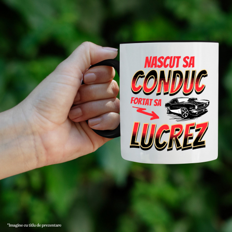 Cana Personalizata Mașină Vintage Tunată – Design Pentru Pasionații De Viteză Și Tuning Auto [1]