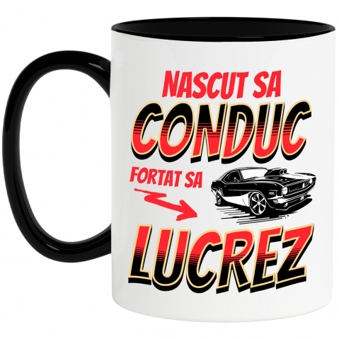 Masini - Cana Personalizata Mașină Vintage Tunată – Design Pentru Pasionații De Viteză Și Tuning Auto