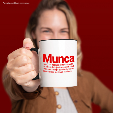 Cana Personalizata Mesaj Haios – Definiție Amuzantă, Glumă și Sarcasm în Română [1]