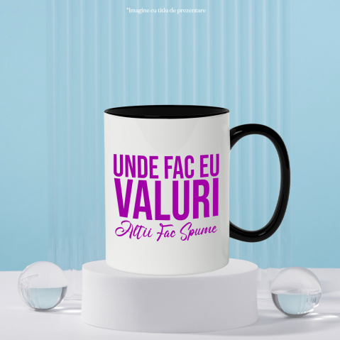 Cana Personalizata Mesaj Haios „Unde fac eu valuri, alții fac spume” – Cadou Personalizat pentru Tati [2]