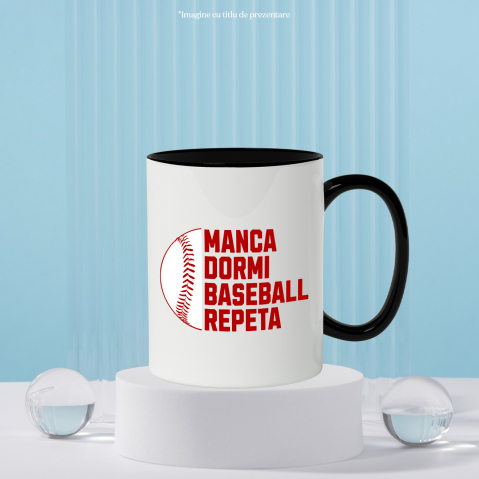 Cana Personalizata Minge Baseball – Sport, Motivație și Sănătate Zilnică [2]