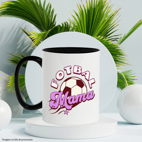Cana Personalizata Minge de Fotbal Personalizată - Cadou pentru Mama și Familie [2]
