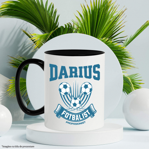 Cana Personalizata Mingi de Fotbal - Tricou Personalizat pentru Echipe și Suporteri [2]